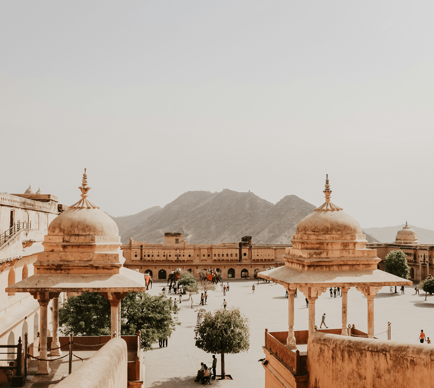 Main Courtyard Jaleb Chowk
