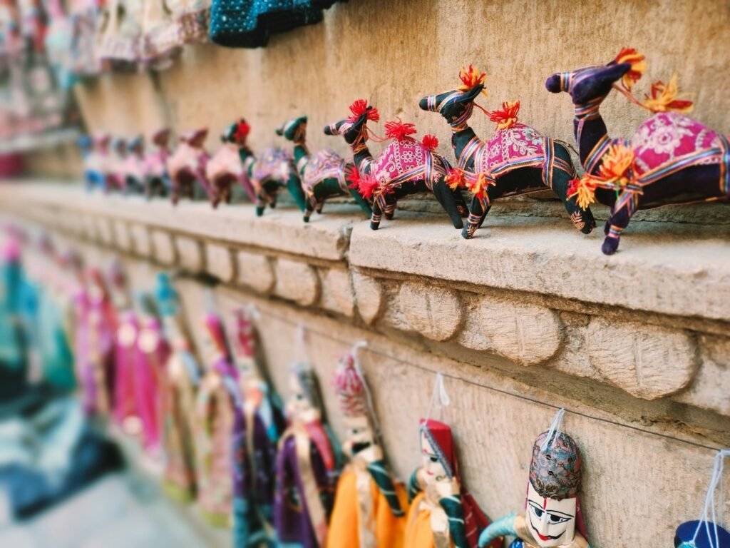 The Guardians of Dwindling Arts: Traditional Craftsmen of Rajasthan 3 Traditional Craftsmen of Rajasthan | Traditional Rajasthani souvenirs commonly sold in Jaisalmer, India.