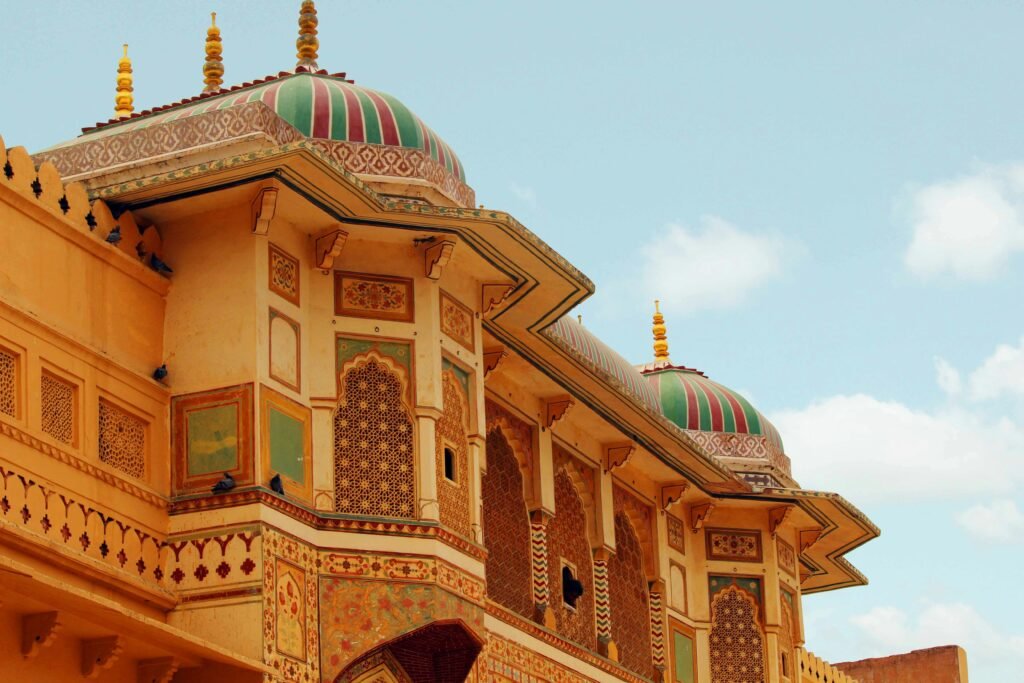 The Guardians of Dwindling Arts: Traditional Craftsmen of Rajasthan 4 Amber Fort in Jaipur, Rajasthan, showcasing intricate Rajasthani architecture.