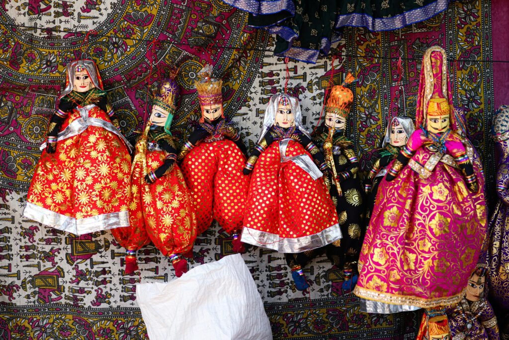 Kathputli, traditional Indian puppets originating from Rajasthan. | Jaipur Wedding Guide