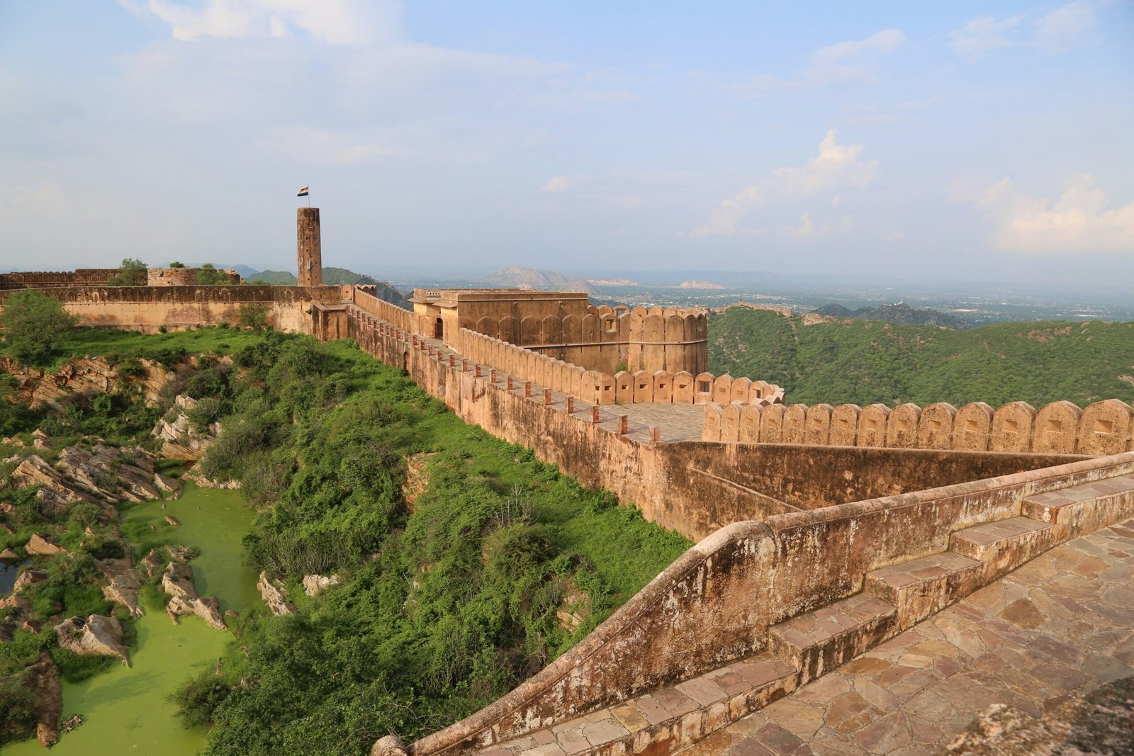 The forts and palaces feel different with lesser crowd scaled