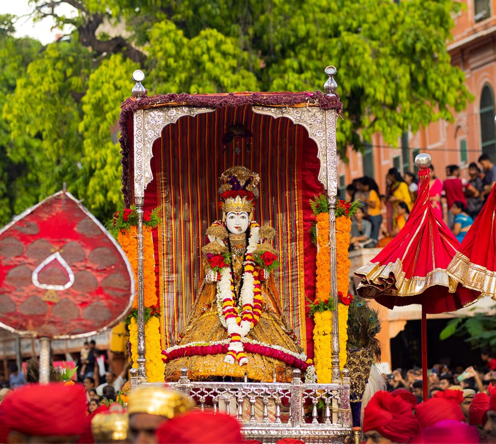 Teej Festival 5 The Goddess Teej Palanquin scaled