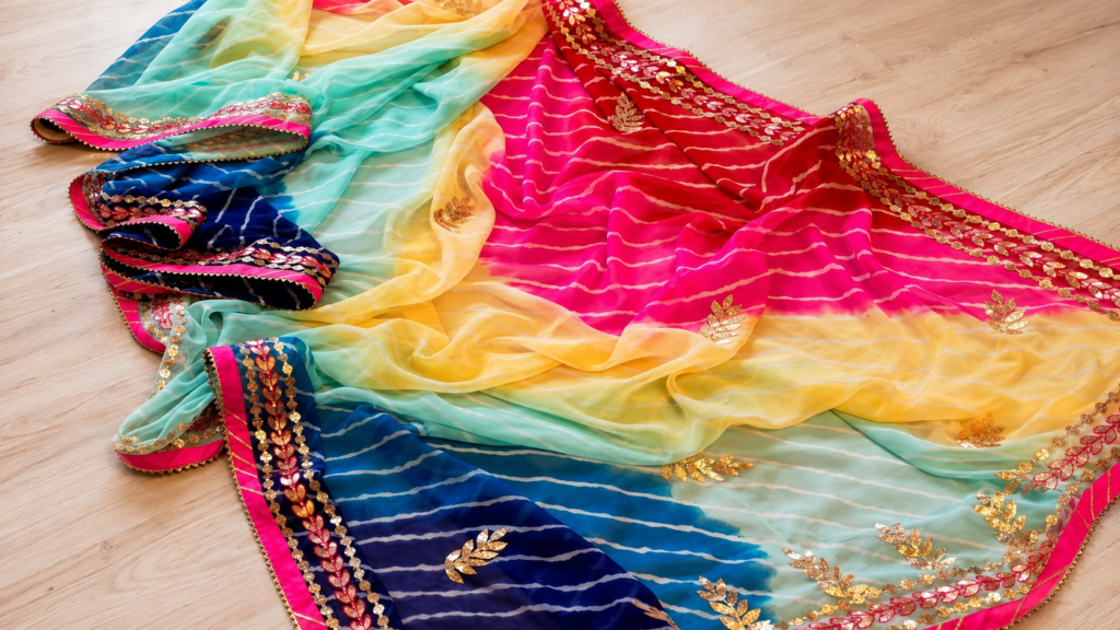 The fabric of Teej and Gangaur